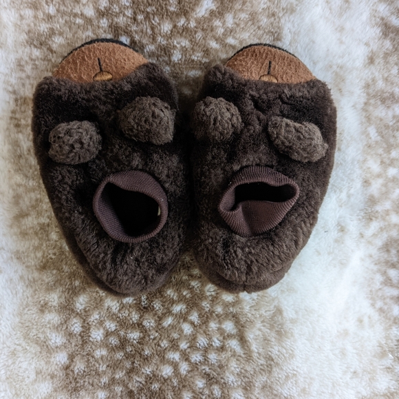 LL Bean Bear slippers size 9-10 - Picture 5 of 6